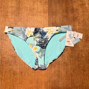 Roxy Women's Tropical Floral Reversible Bikini Bottom